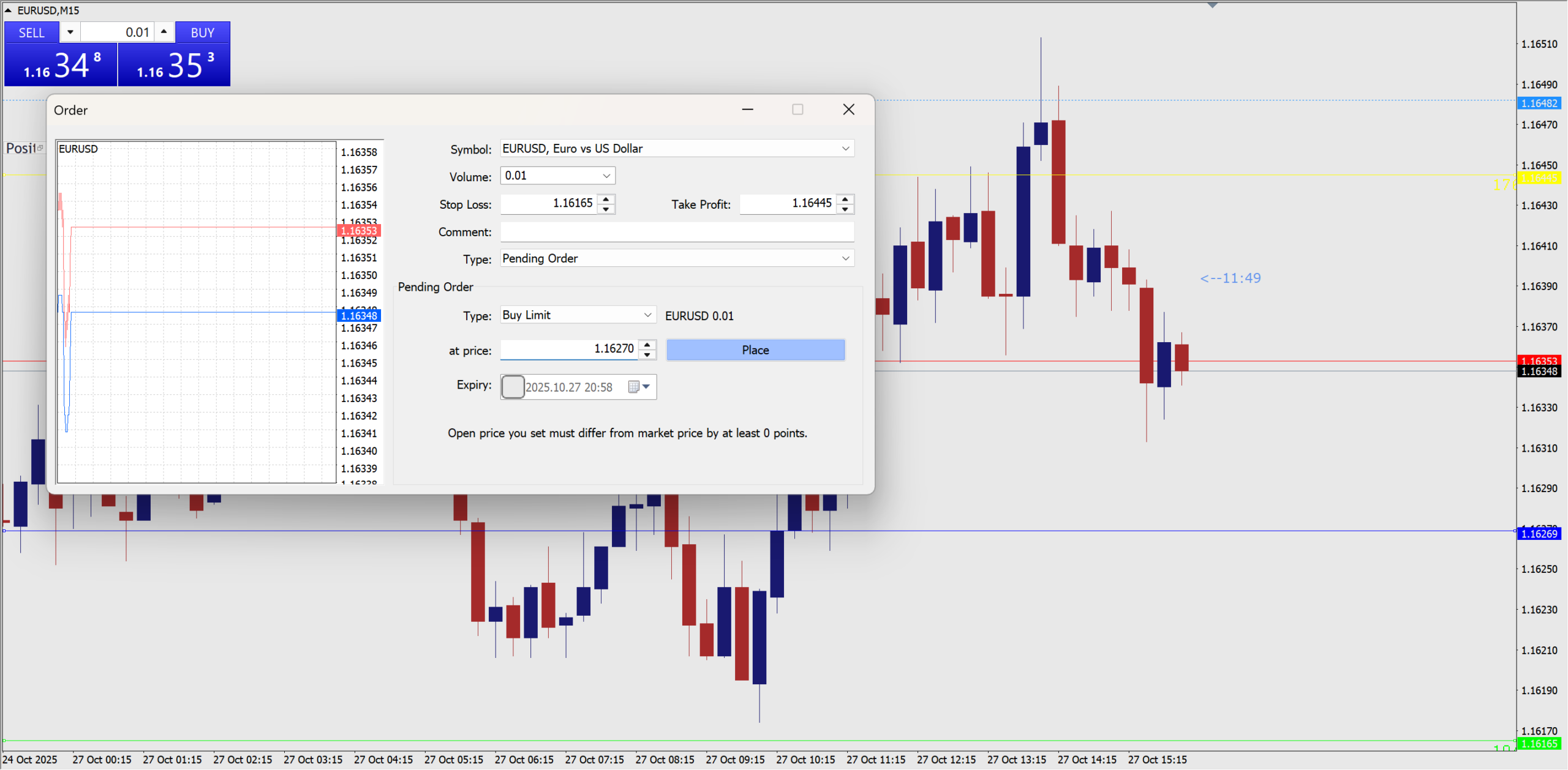 ordre limit ordre stop